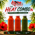 Krystaal's Heat Combo | 2 Pepper Sauces + 1 Green Seasoning